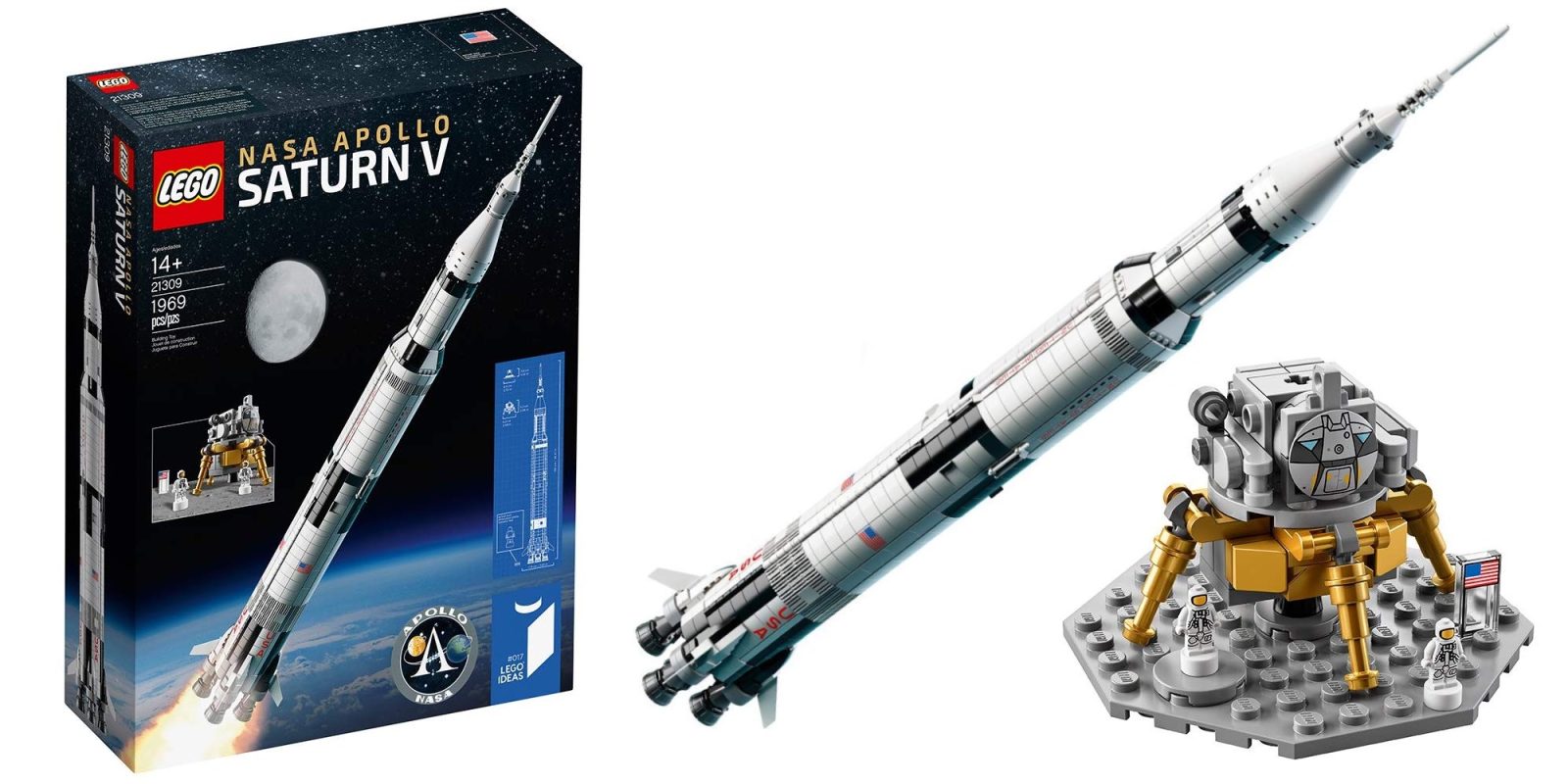 NASA Saturn V Lego Set