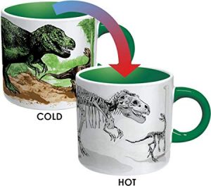 disappearing dino mug