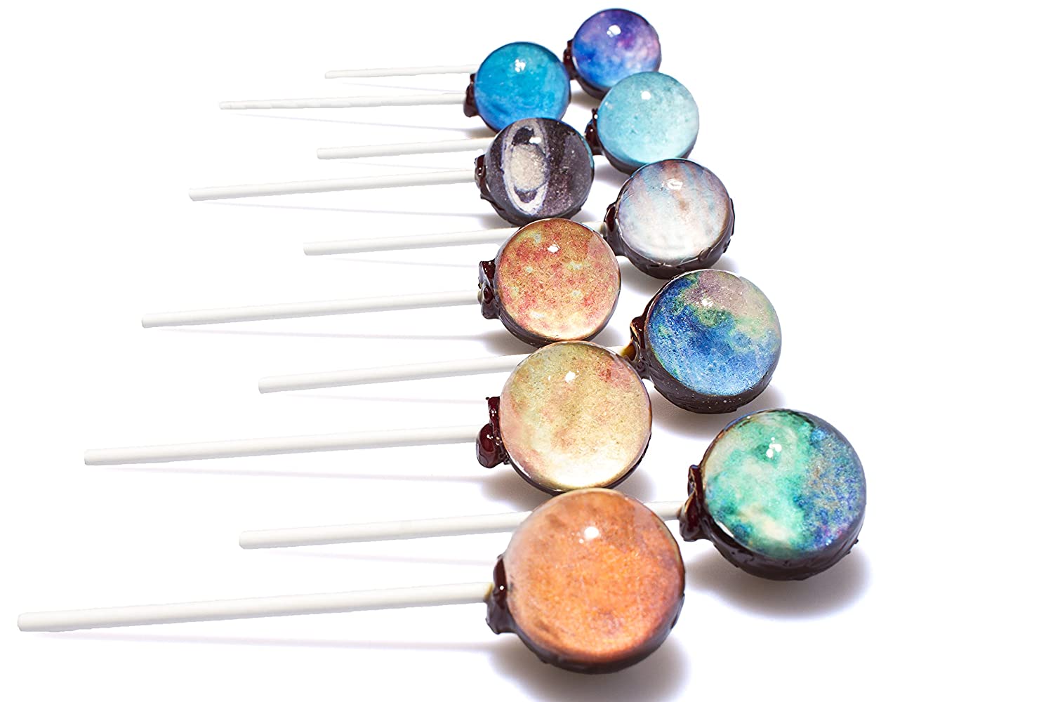 galaxy lollipops